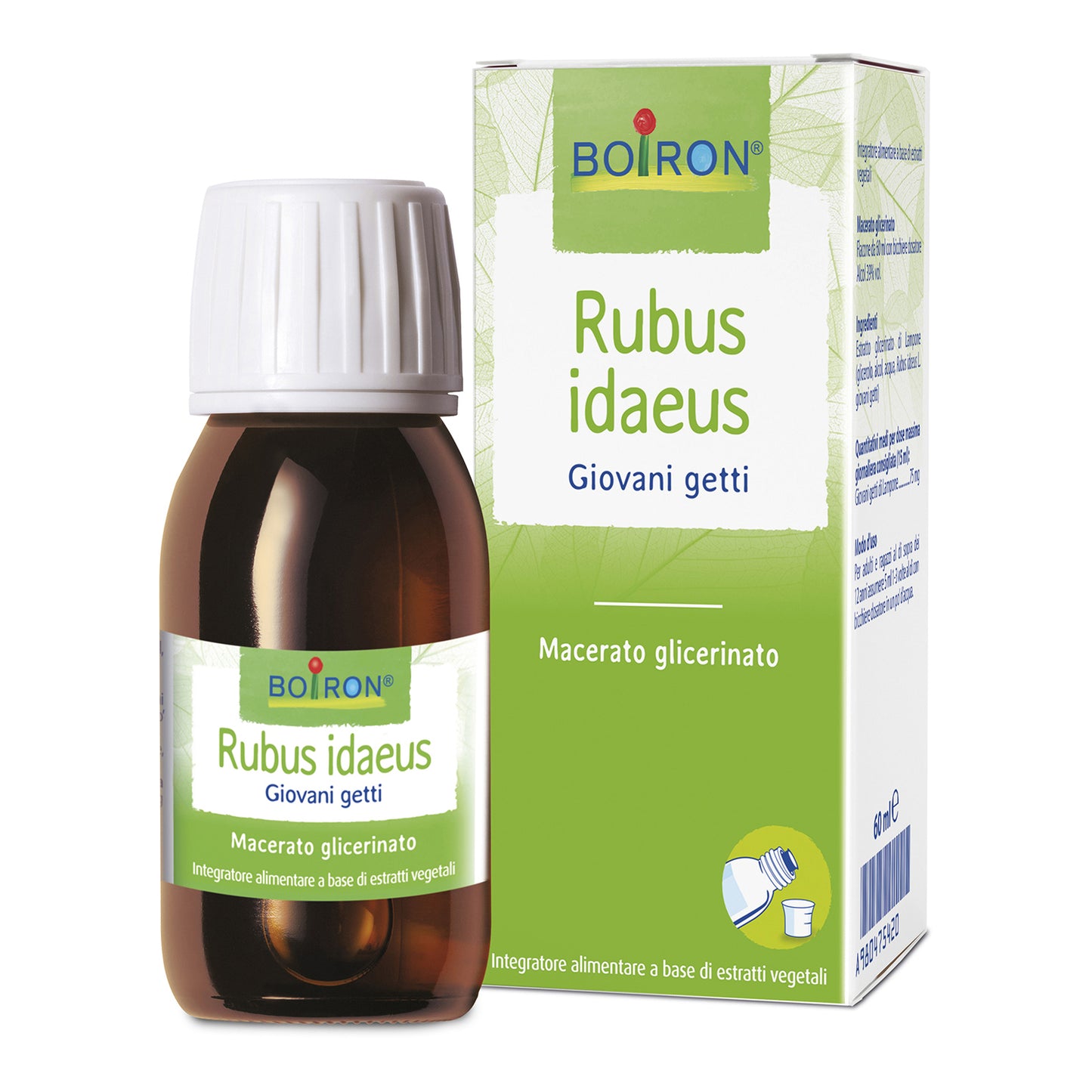 RUBUS IDAEUS GIOVANI GETTI ESTRATTO IDROALCOLICO 60 ML