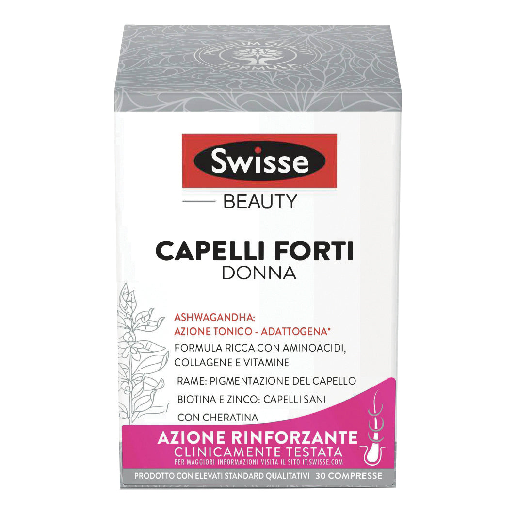 SWISSE CAPELLI FORTI DONNA 30 COMPRESSE