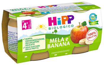 HIPP BIO OMOG MELA/BANANA2X80G