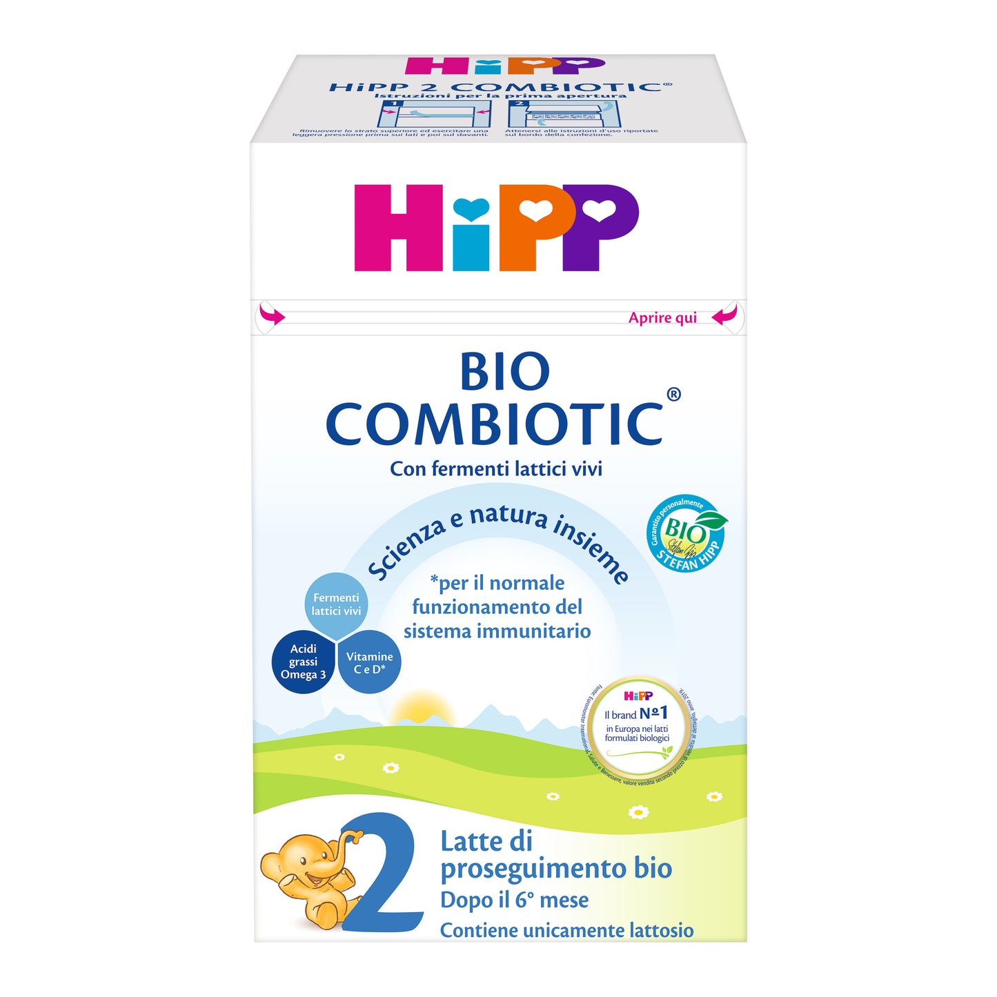 HIPP LATTE 2 COMBIOTIC PROSEGUIMENTO 470 ML BIO