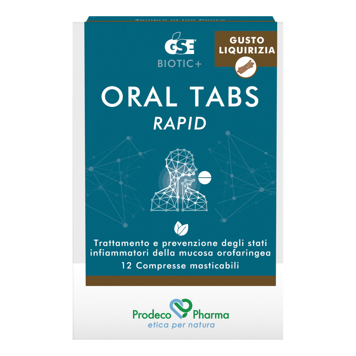 GSE ORAL TABS RAPID LIQUIRIZIA 12 COMPRESSE