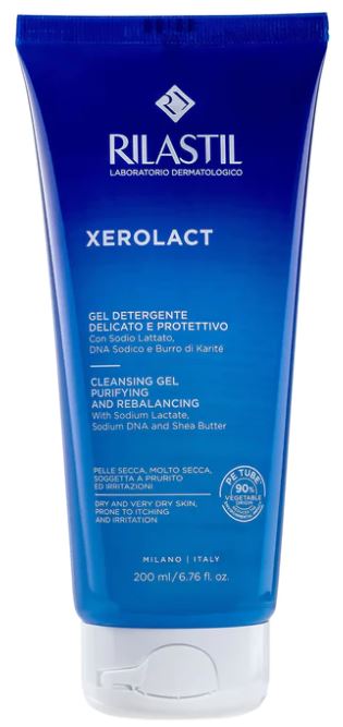 Rilastil Xerolact Gel detergente Corpo Delicato per pelli secche tendenti a prurito 200ml