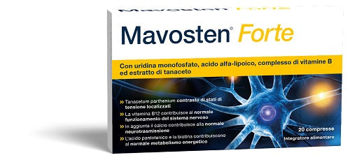 Mavosten Forte 20 compresse integratore con acido alfa lipoico per supportare il sistema nervoso