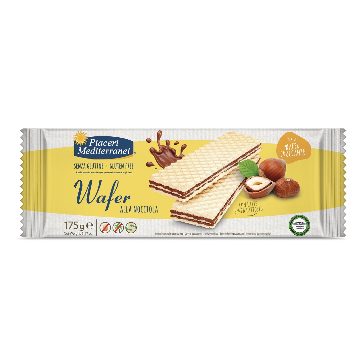 PIACERI MEDITERRANEI WAFER NOCCIOLA 175 G