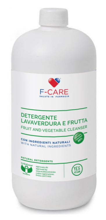 F CARE DETERGENTE VERDURA FRUTTA BIO 1000 ML