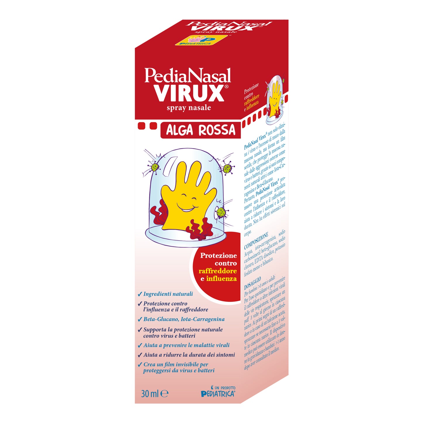 PEDIANASAL VIRUX SPRAY NASALE 30 ML