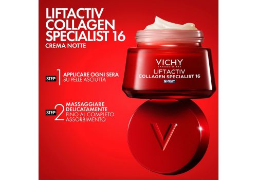Vichy Liftactiv Collagen Specialist 16 Crema Notte 50ml