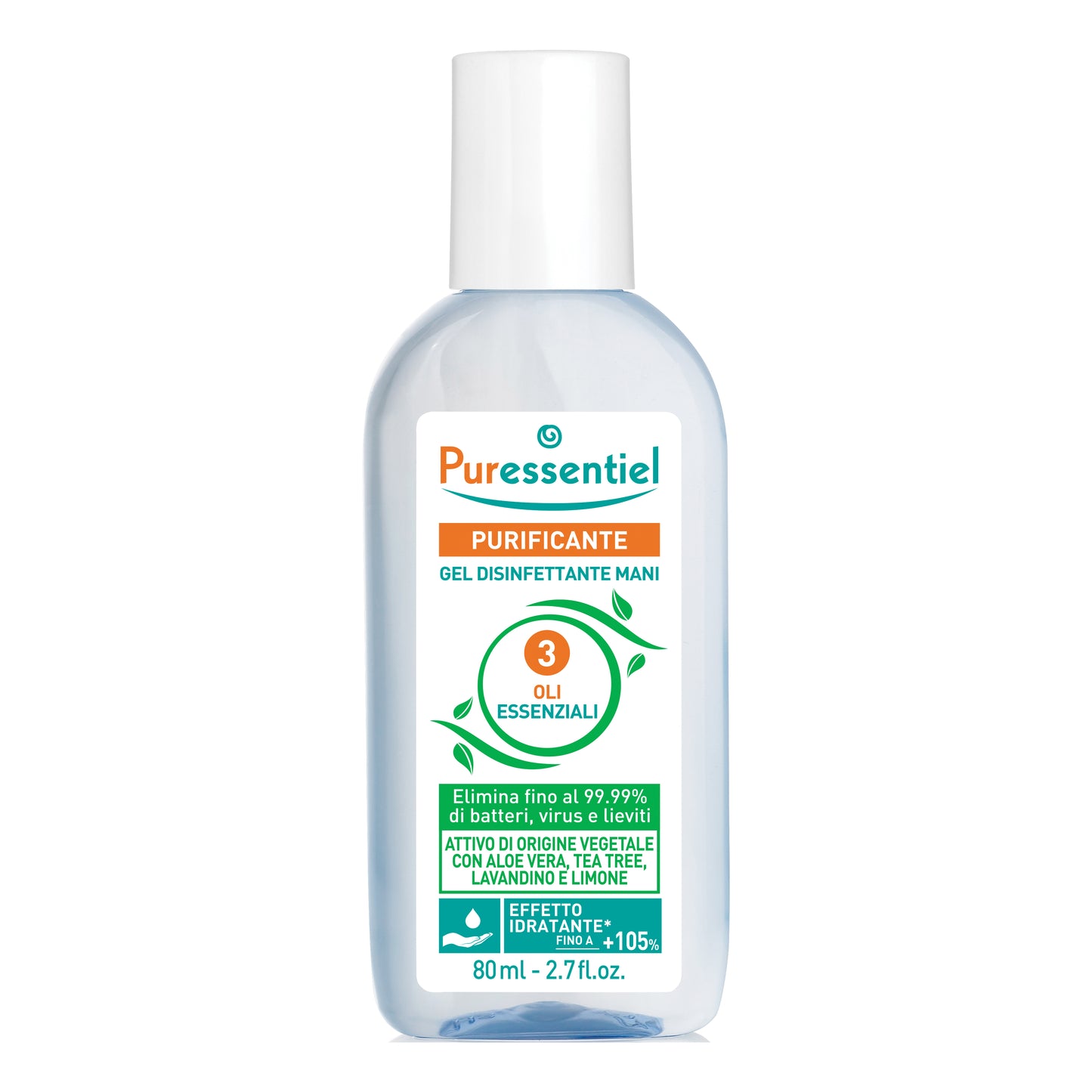 PURESSENTIEL DISINFETTANTE MANI 80 ML