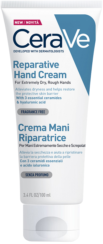 Cerave Crema Mani Riparatrice per mani estremamente secche e screpolate 100ml