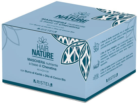 HAIR NATURE MASCHERA NUTRIENTE CAPELLI CHERATINA 250 ML