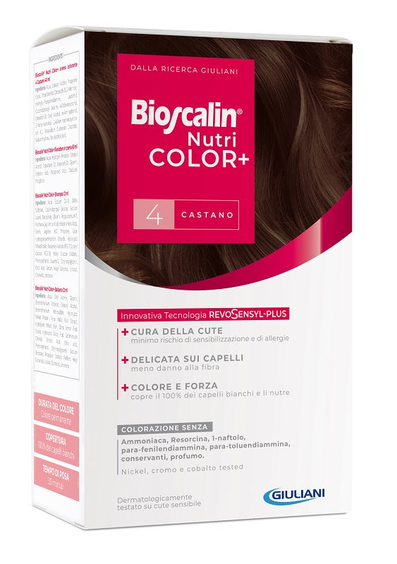 Bioscalin nutricolor plus 4 castano