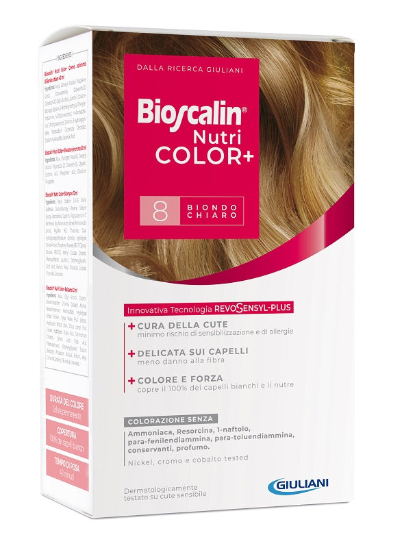 Bioscalin nutricolor plus 8 Biondo Chiaro