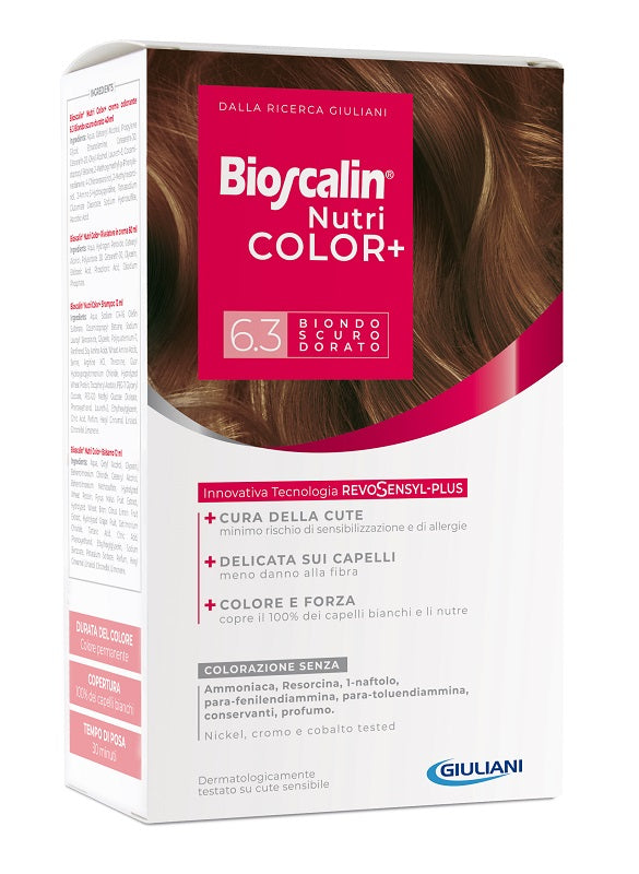 Bioscalin nutricolor plus 6,3 Biondo scuro dorato
