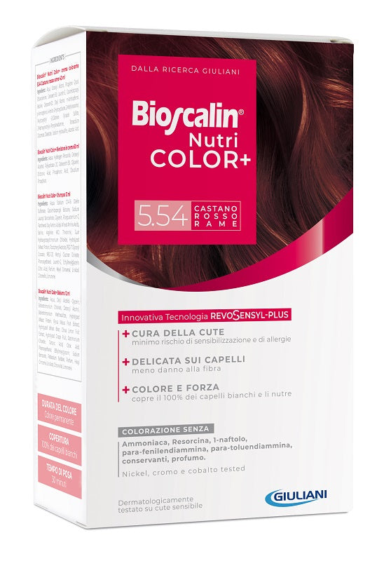 Bioscalin nutricolor plus 5,54 Castano rosso rame