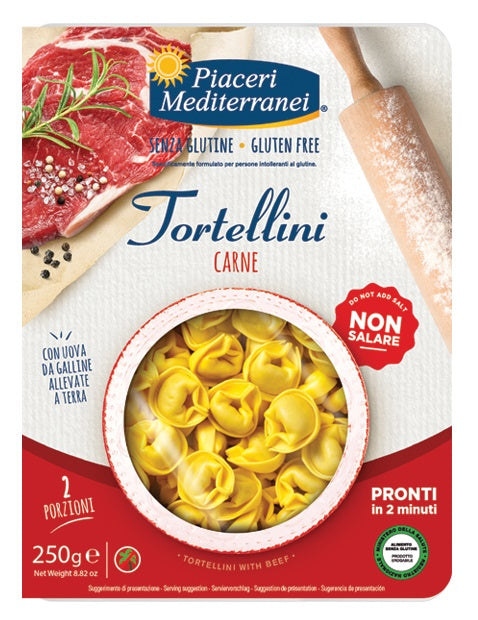 PIACERI MEDITERRANEI TORTELLINI CARNE 250 G