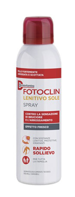 Dermovitamina Calmilene Fotoclin Spray Lenitivo Sole 100ml effetto fresco