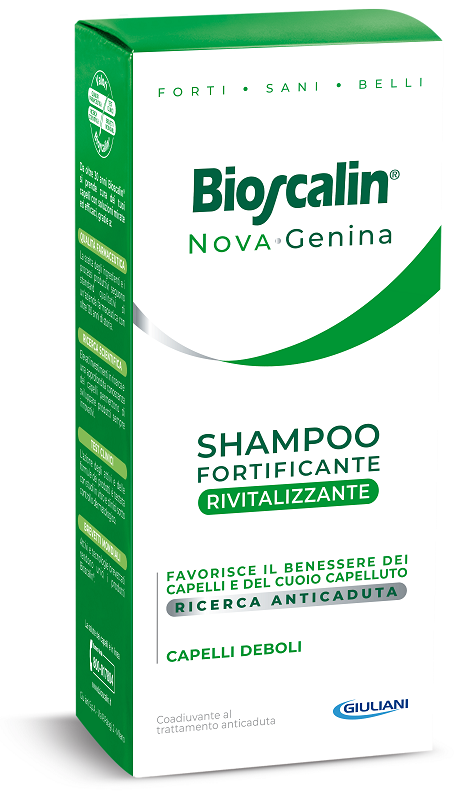Bioscalin Nova Genina Shampoo fortificante rivitalizzante 200ml