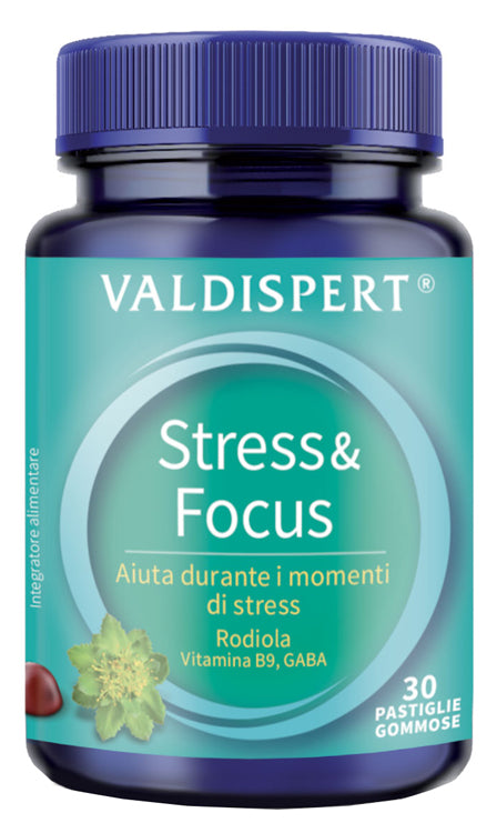 VALDISPERT STRESS&FOCUS 30 PASTIGLIE GOMMOSE
