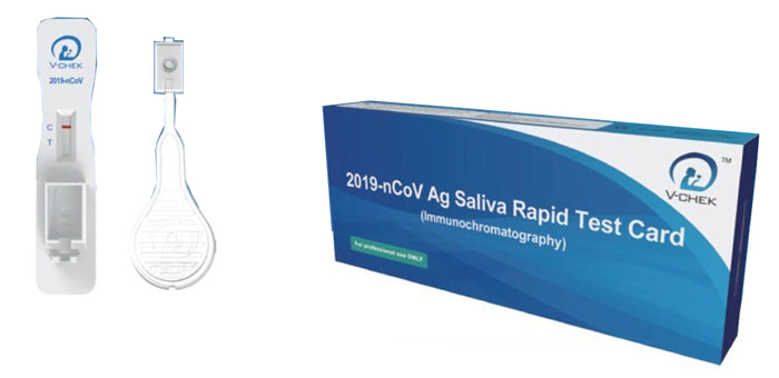 Tampone salivare test antigenico rapido Covid-19 V-Check