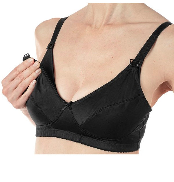 MAMMY REGGISENO MICROFIBRA ALLATTAMENTO BLACK 5D