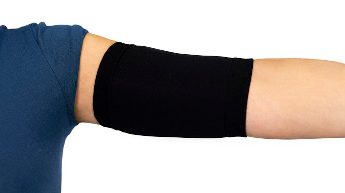 COPERTURA CATETERE VENOSO PICC E COPRI BOTTONE DIABETICO LINPHELLE COVERPICC MICROFIBRA NERO 2