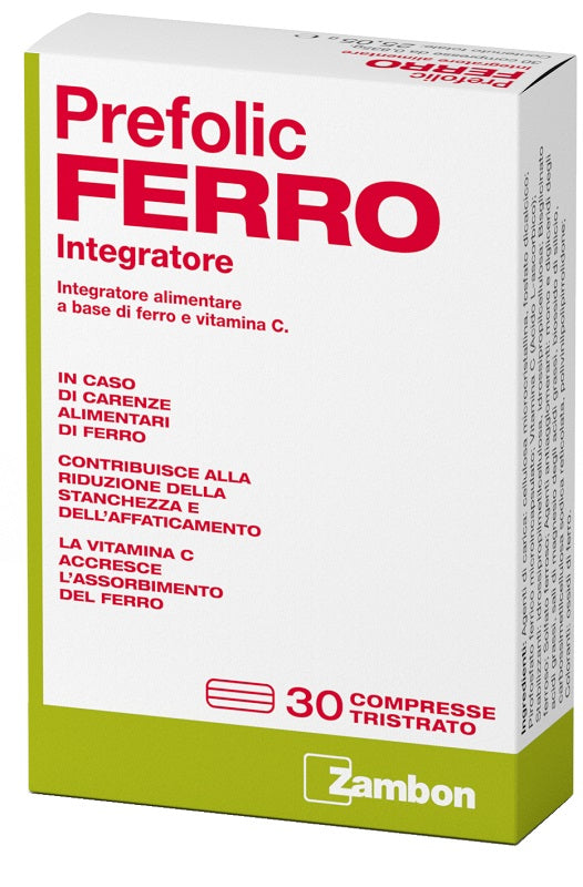PREFOLIC FERRO 30 COMPRESSE