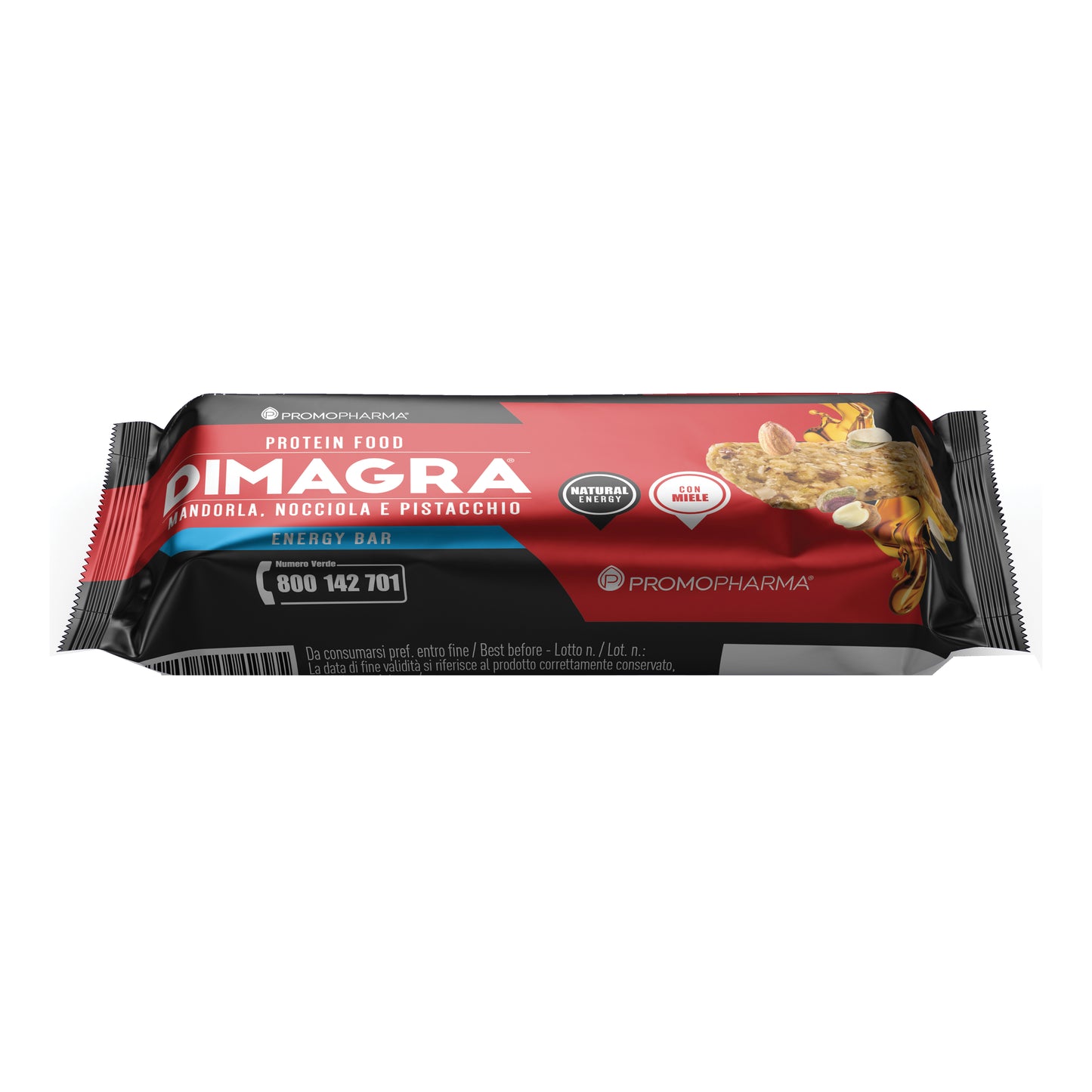 DIMAGRA ENERGY BARRETTA MANDORLA NOCCIOLA PISTACCHIO 35 G