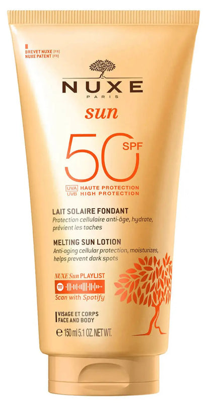 Nuxe Sun Latte solare delizioso Anti Età SPF50 da 150 ml