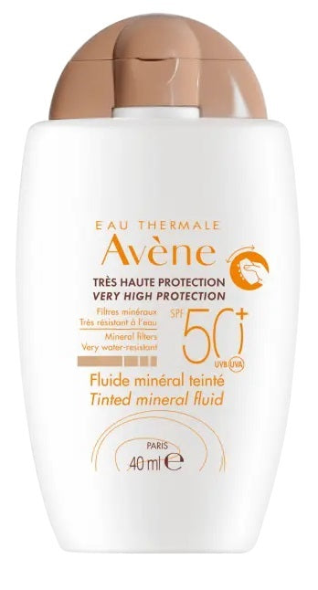 Eau Thermale Avene Fluido Solare Minerale colorato SPF50+ da 40ml