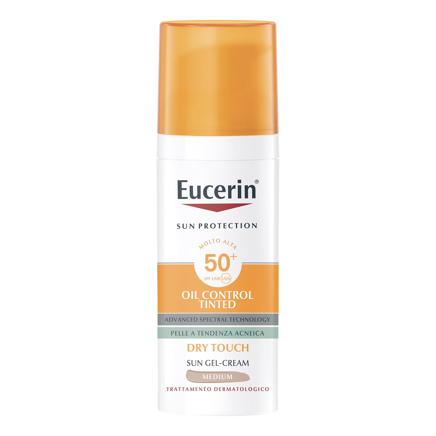 EUCERIN SUN OIL CONTROL TINTED CREAM SPF50+ 50 ML