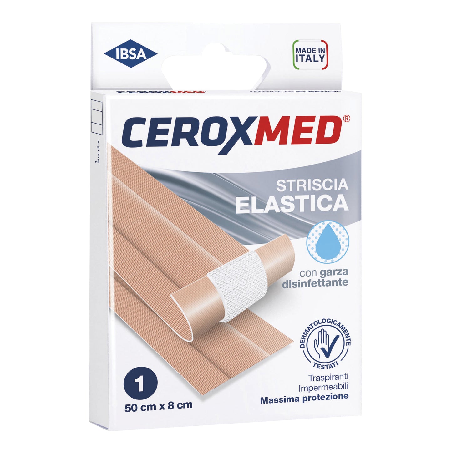 STRISCIA TESSUTO CEROXMED ELASTICO 50X8 CM 1 PEZZO