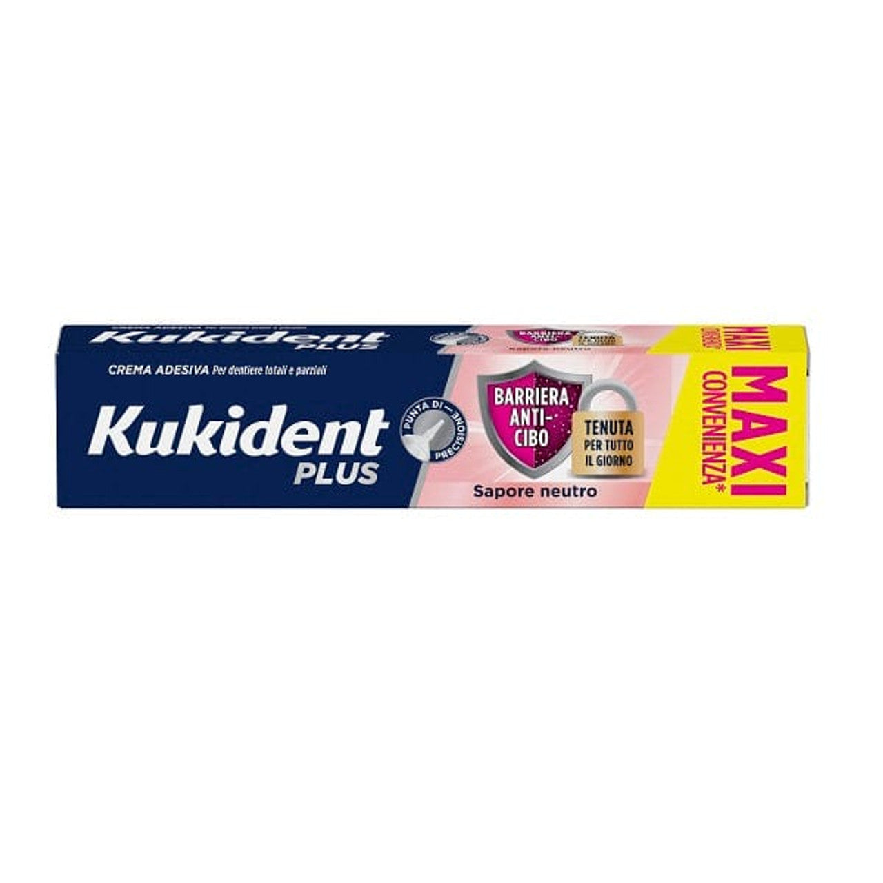 Kukident Plus Barriera Anti Cibo sapore neutro 57g