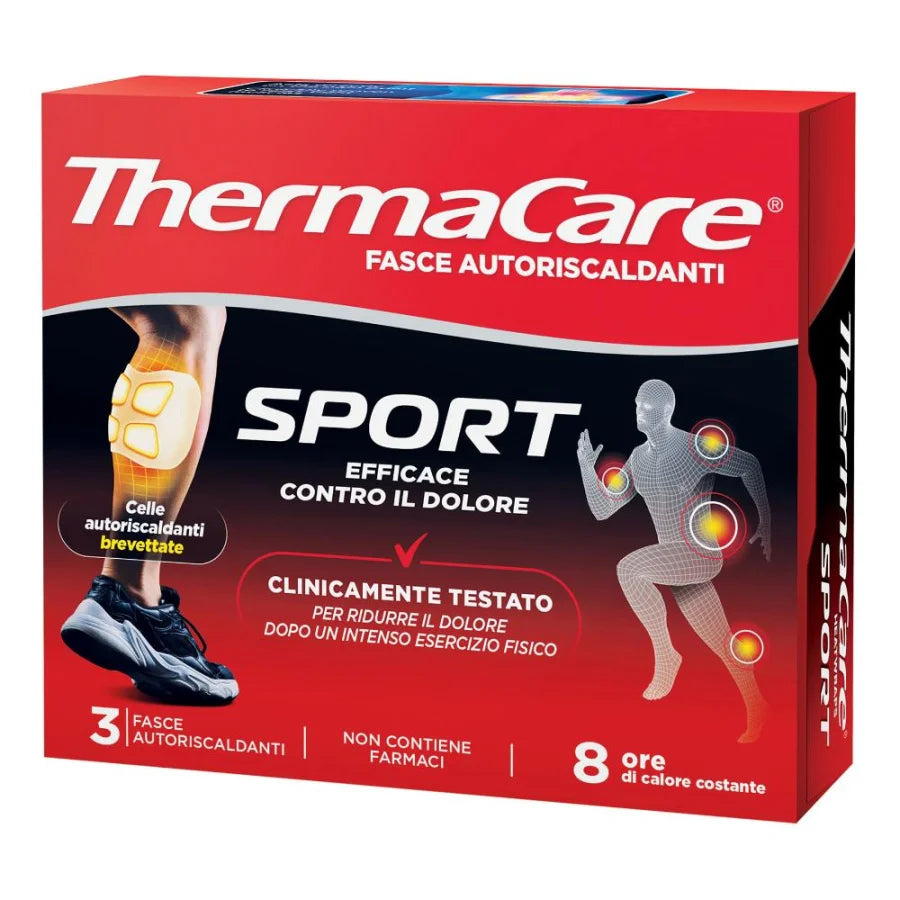 Thermacare Sport 8 ore 3 pezzi