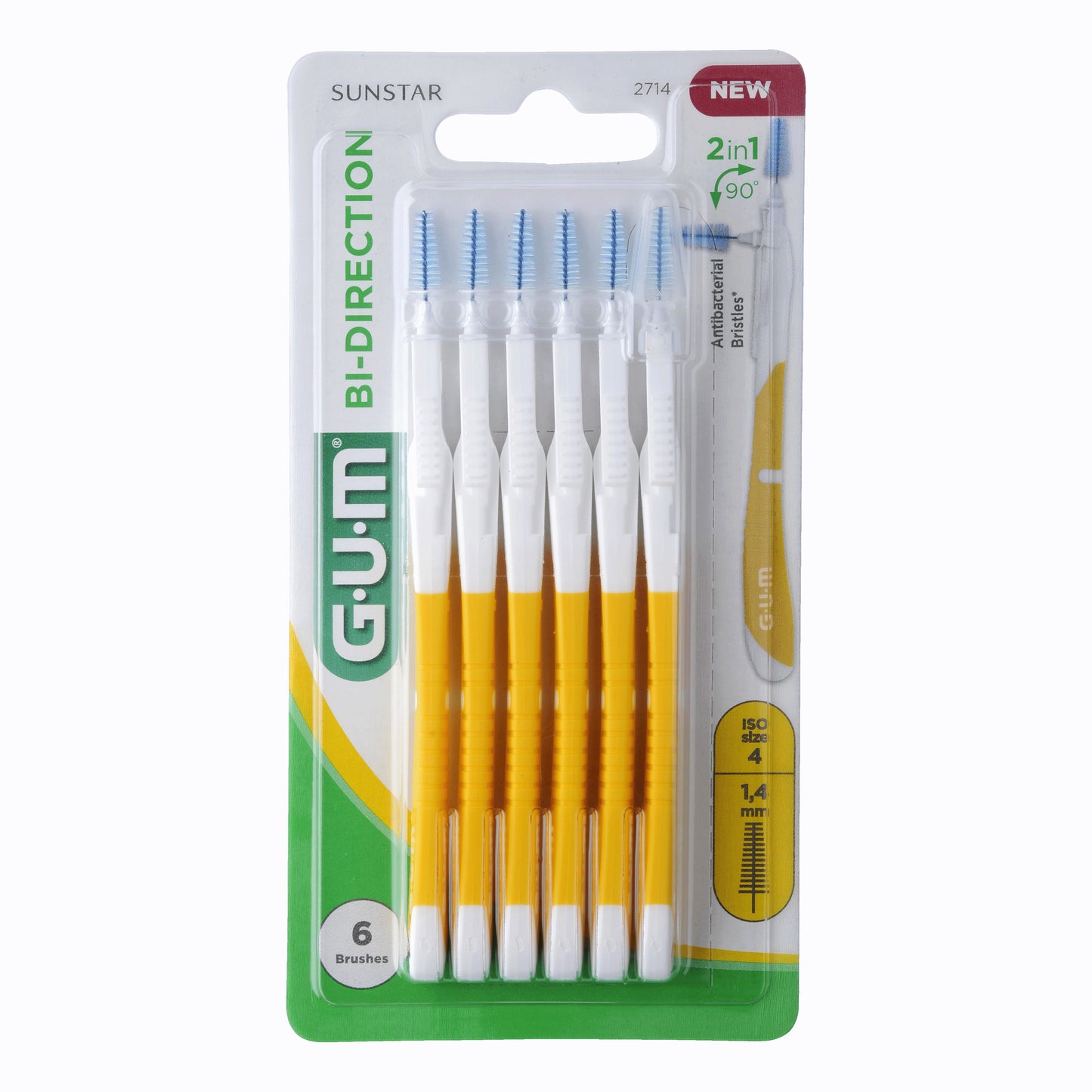 GUM BI-DIRECTION ISO 4 1,4 MM 6 PEZZI