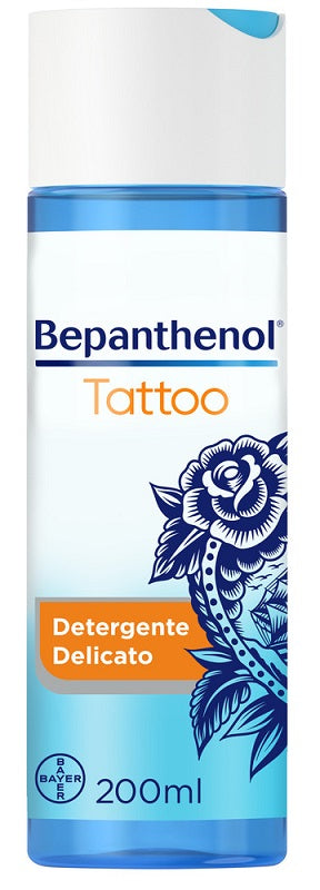 Bepanthenol Tattoo Detergente Delicato per pelle tatuata 200ml