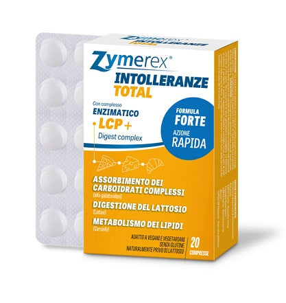 ZYMEREX INTOLLERANZE TOTAL 20 COMPRESSE