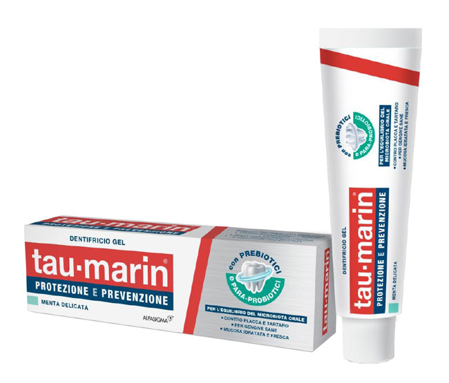 Tau marin dentifricio Gel Menta delicata protezione prevenzione 75ml