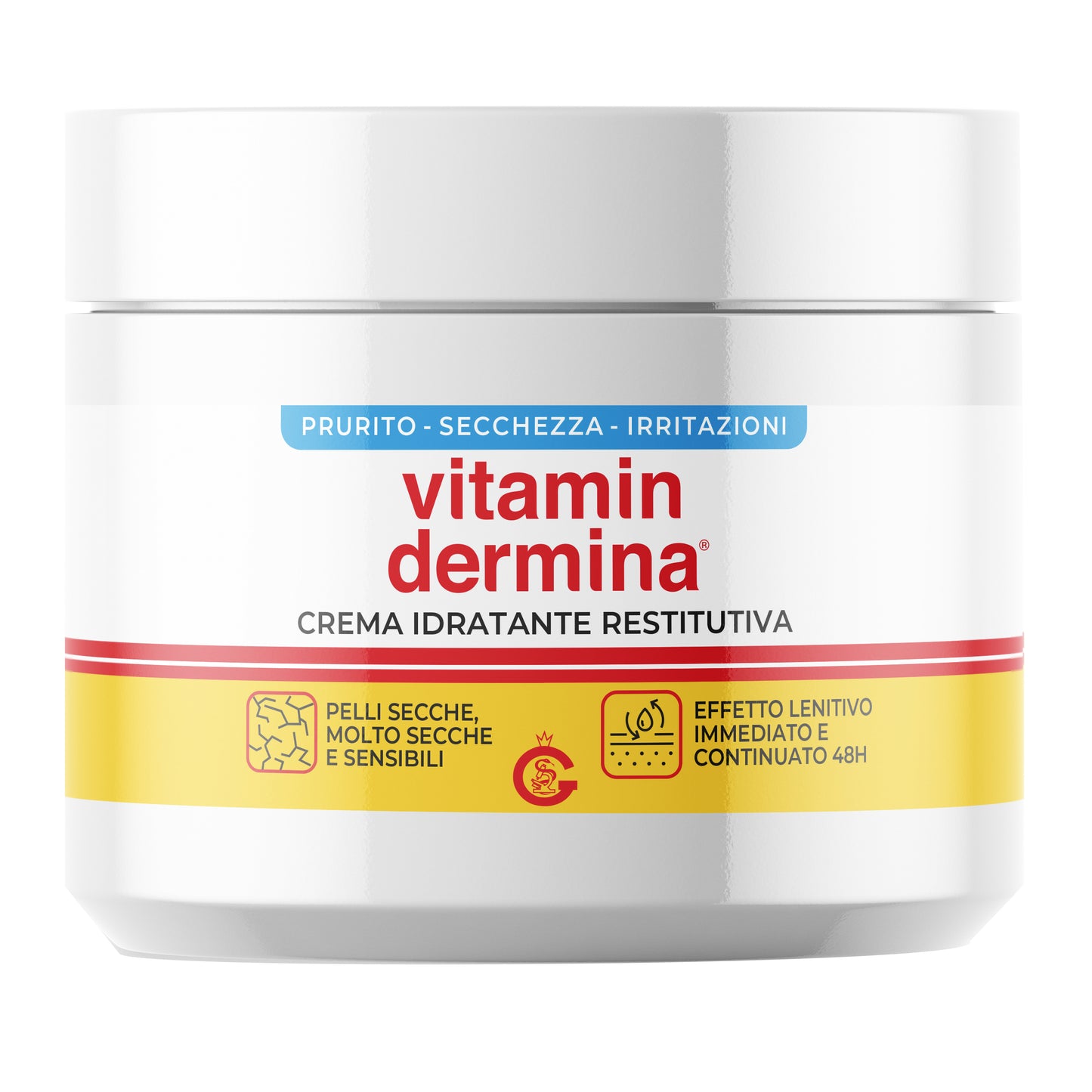 Vitamindermina crema idratante restitutiva 400ml