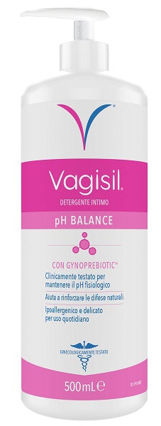 VAGISIL DETERGENTE PH BALANCE 500 ML