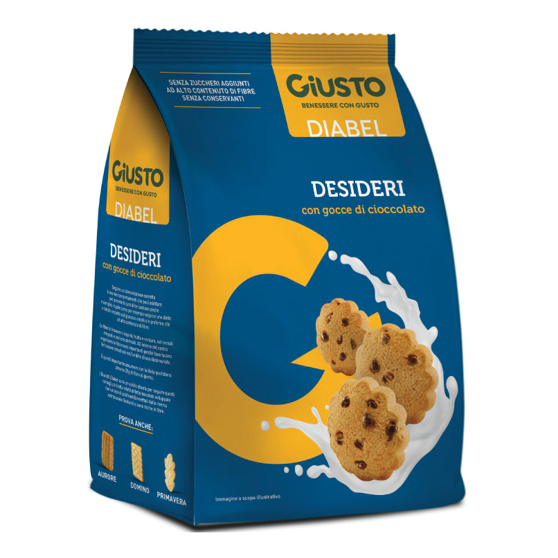 GIUSTO DIABEL BISCOTTO DESIDERI 150 G