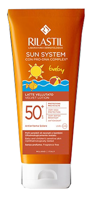 Rilastil Sun System Latte solare bambino vellutato SPF50+ da 250ml