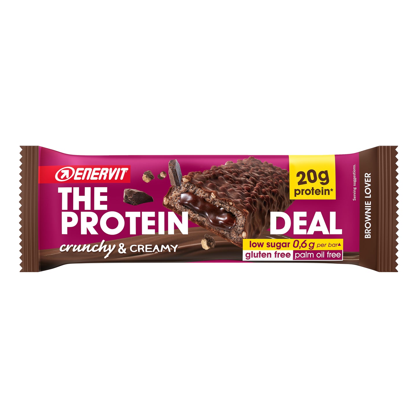 Enervit The Protein Deal barretta proteica Brownie Lover 55g