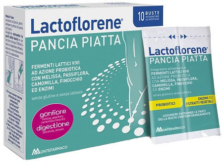 LACTOFLORENE PANCIA PIATTA 10 BUSTINE