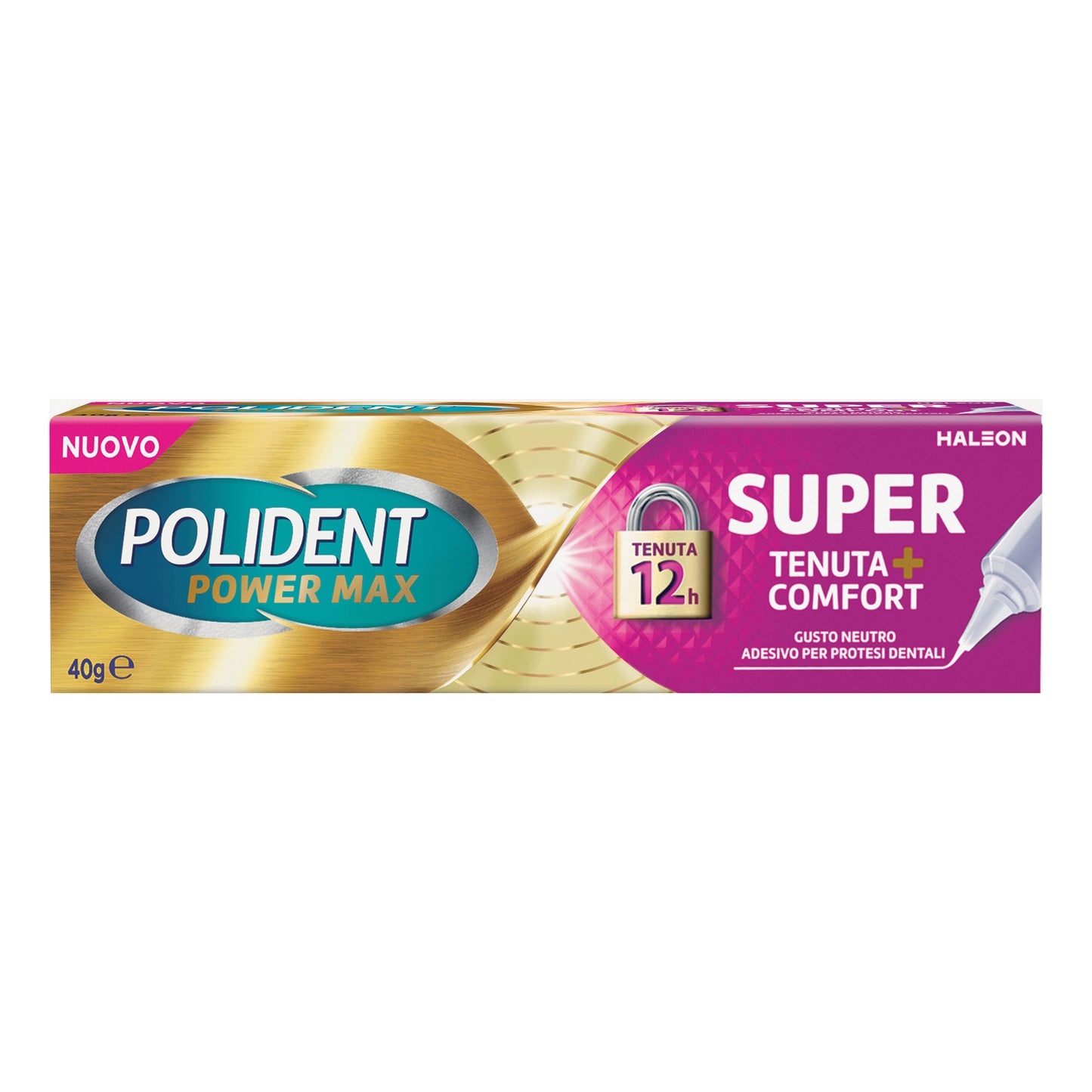 Polident Power Max Super Tenuta+ Comfort 40g