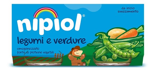 NIPIOL OMOG LEGUMI VERDURE 2PZ