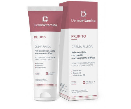 Dermovitamina Prurito Crema Fluida 150ml crema contro il prurito diffuso ed arrossamento