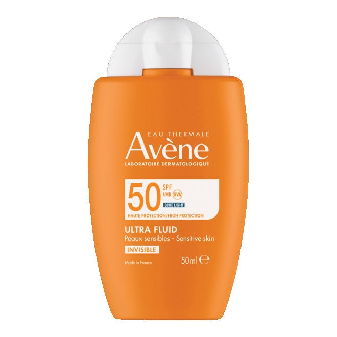 Eau Thermale Avene Solare Ultra Fluid invisibile SPF50 da 50 ml
