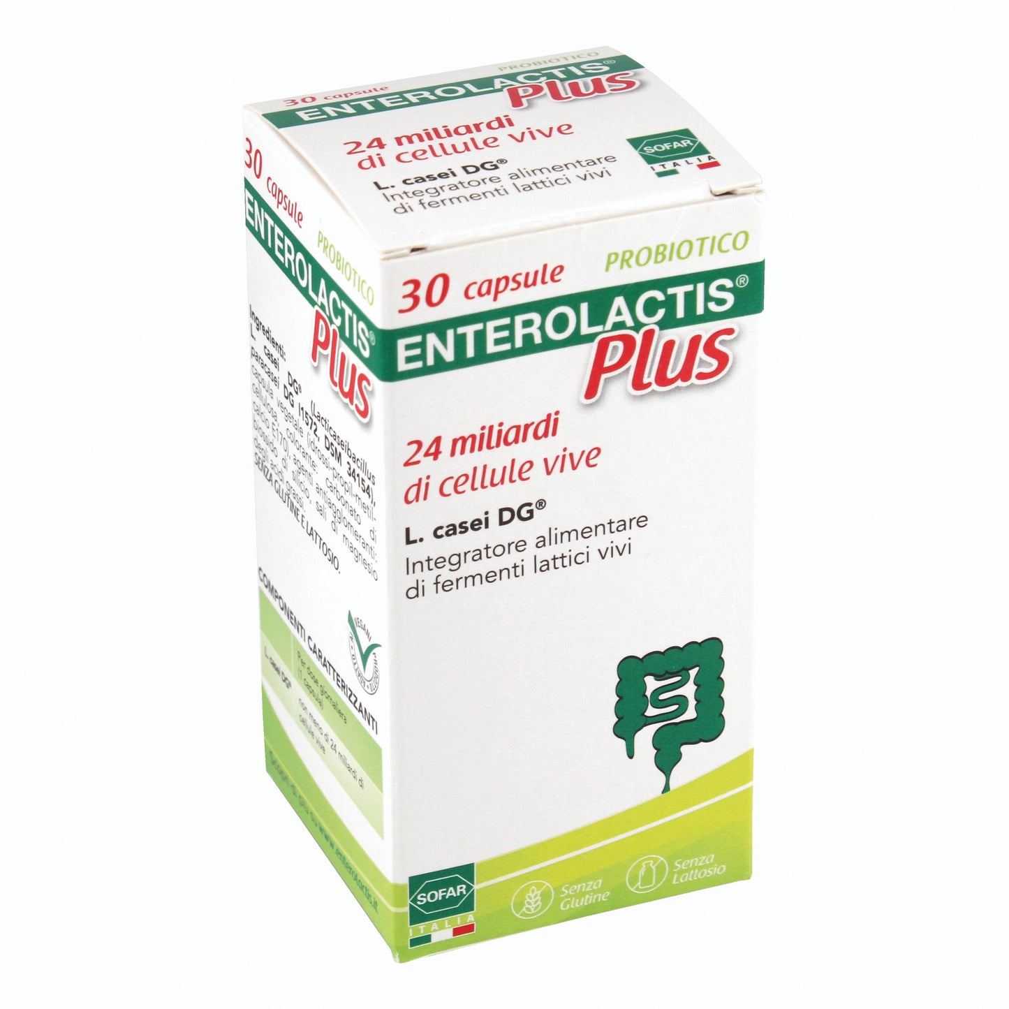 ENTEROLACTIS PLUS 30 CAPSULE