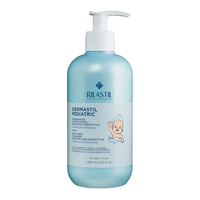 Rilastil Dermastil Pediatric detergente delicato corpo e capelli neonati e bambini 400ml