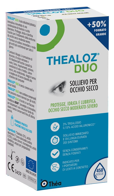 Thealoz Duo Soluzione Oculare Idratante con Trealosio per occhio secco 15ml